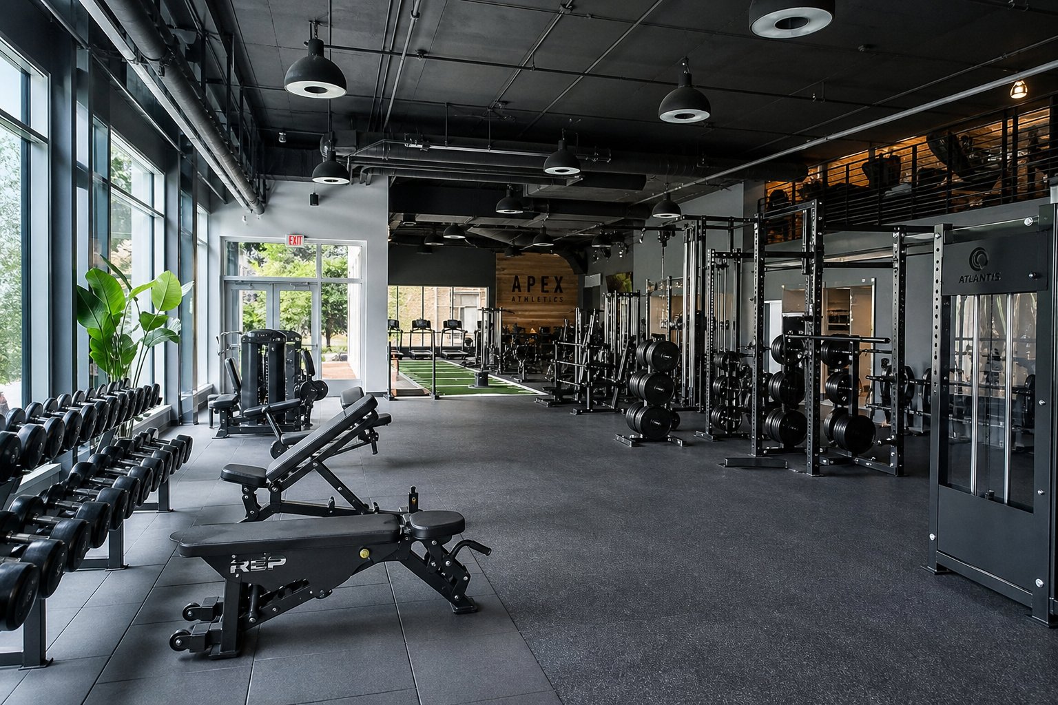 Apex Fitness premium gym interior