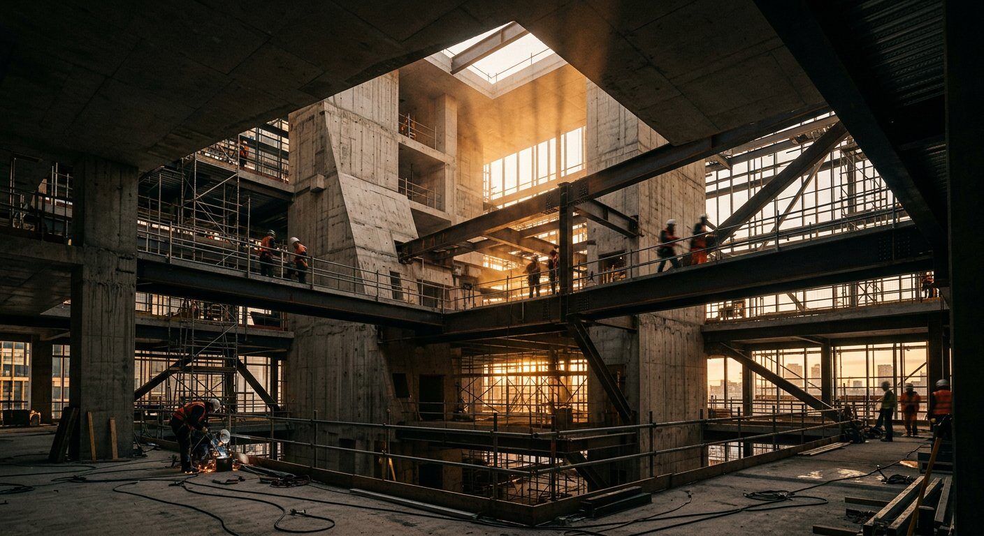 Meridian construction site