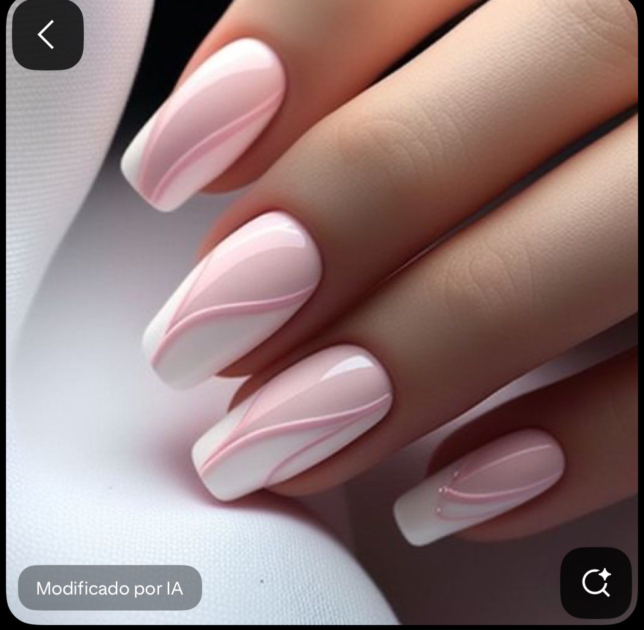 Minimalist Gold nail art