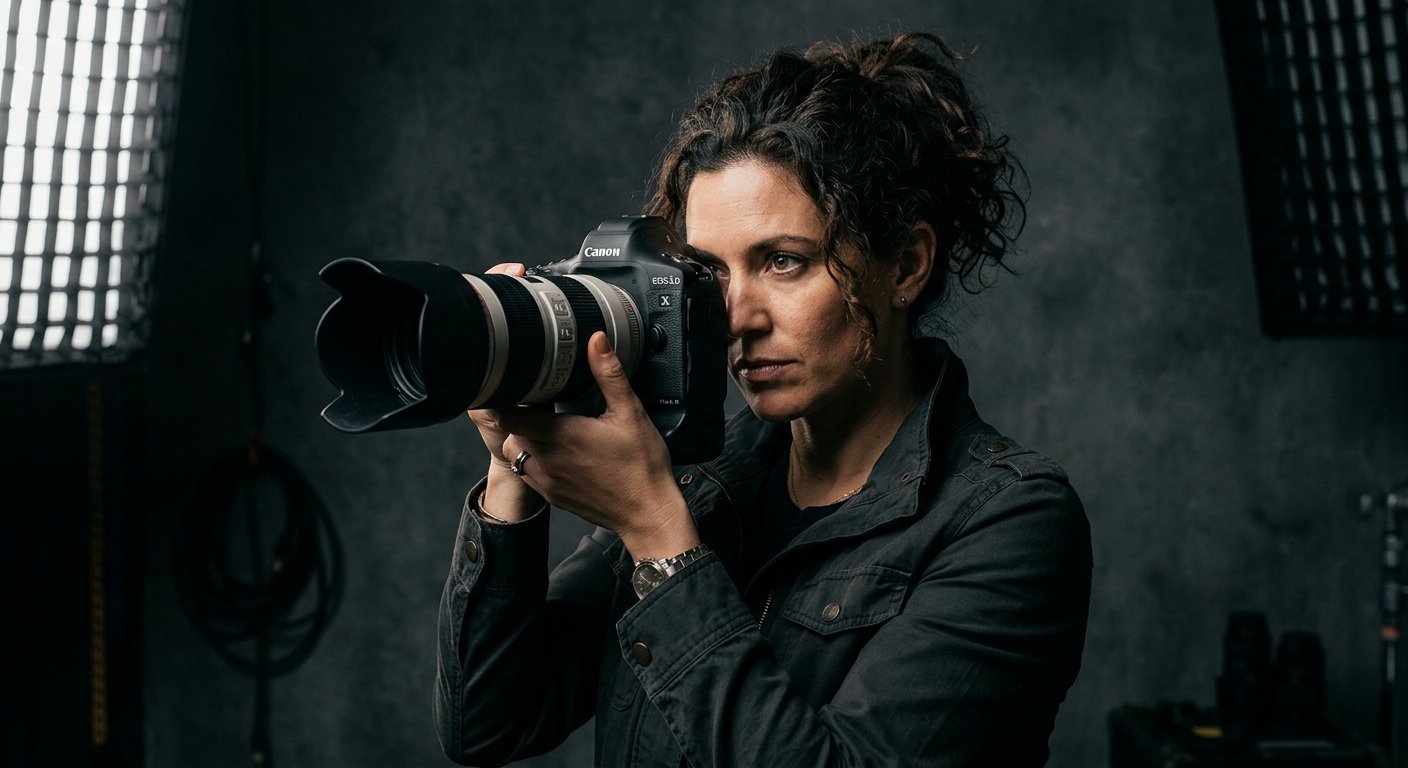 Elias Marchetti with camera