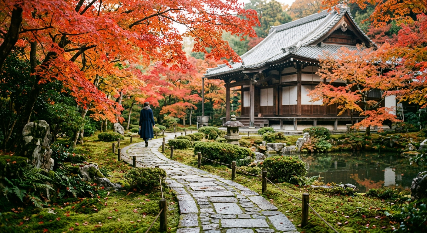 Temple in Kyoto Japan
